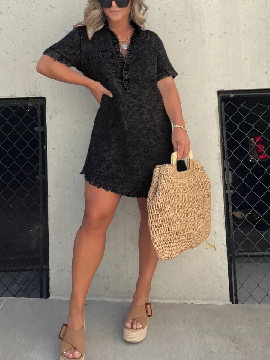 Carla | Effortlessly Chic Shirt Dress