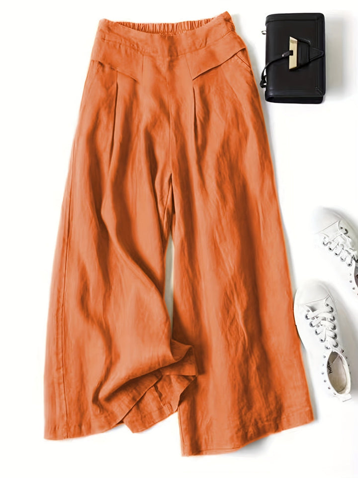 Women's Wide-Leg Ankle Pants | Vintage