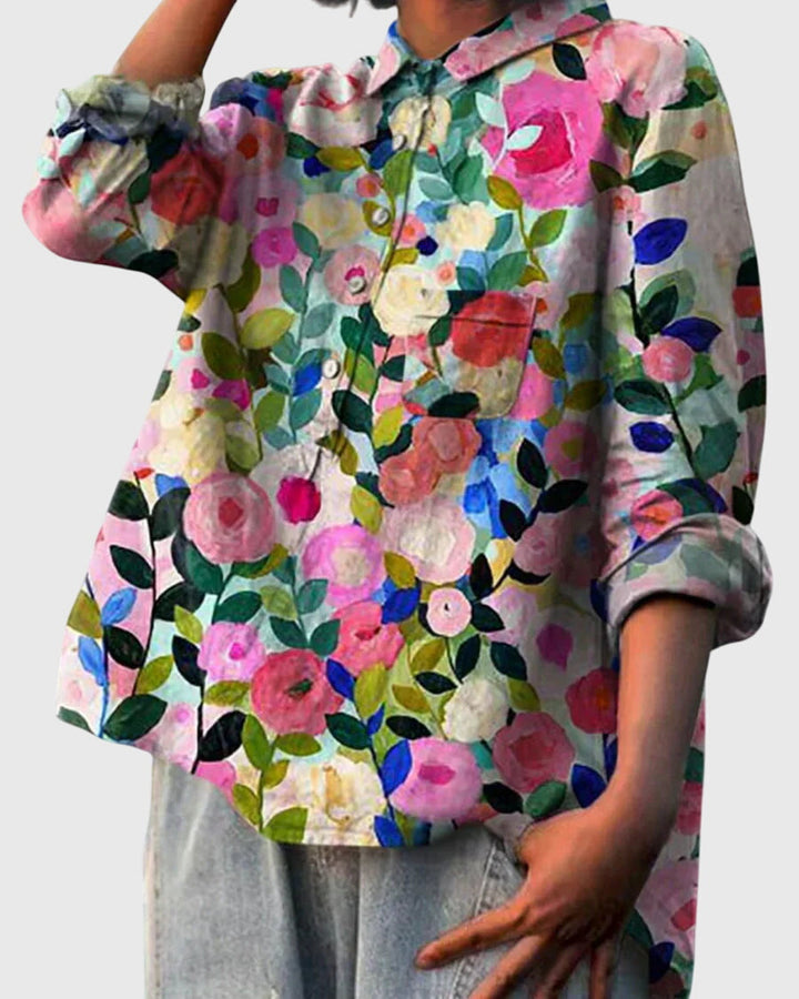 Valeria | Floral Print Blouse