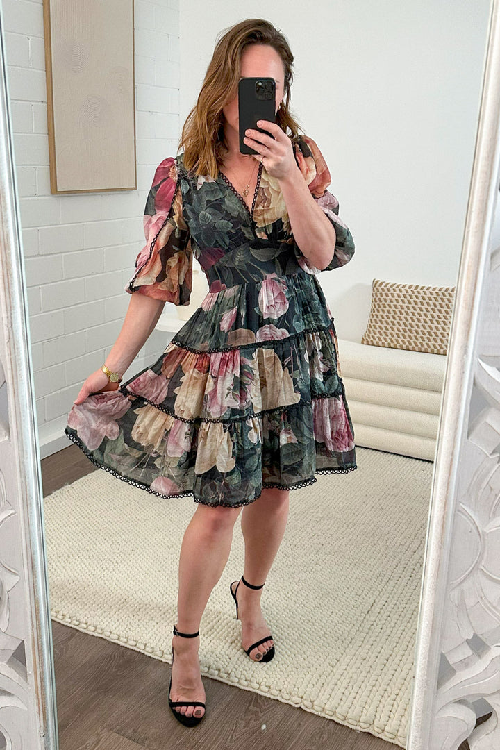 Catherine Dress - Vintage Floral