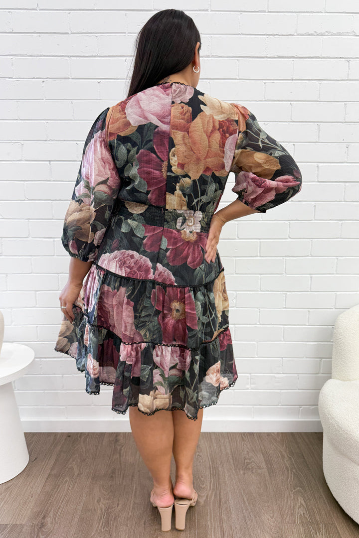 Catherine Dress - Vintage Floral