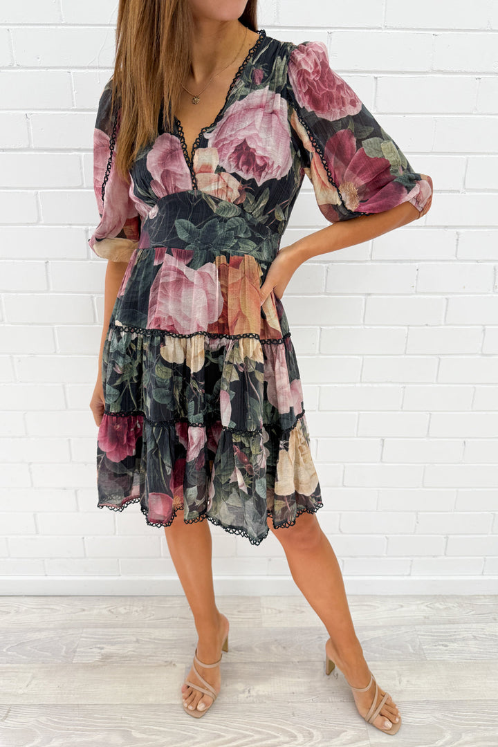 Catherine Dress - Vintage Floral