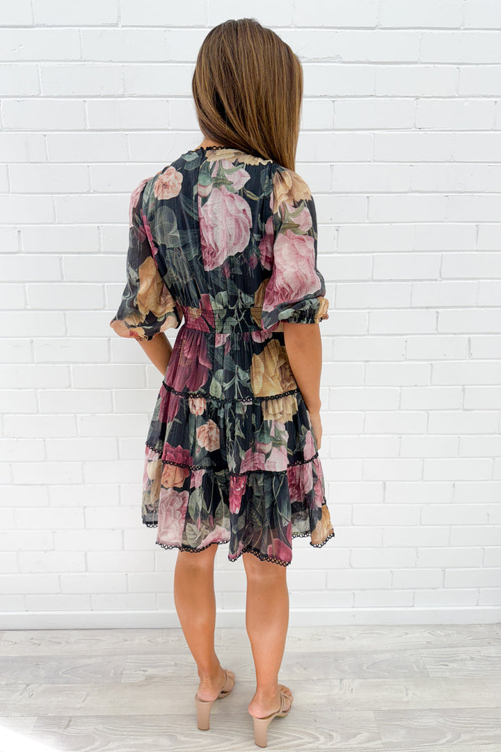 Catherine Dress - Vintage Floral