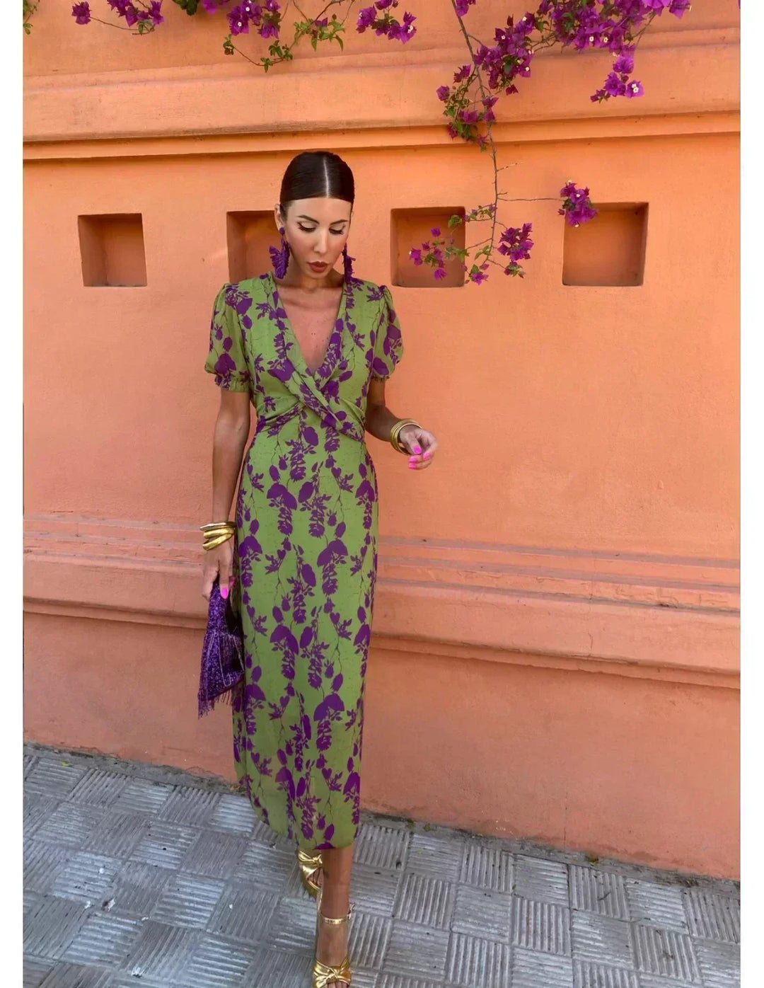 Lieke™ | Colorful Summer Print Dress