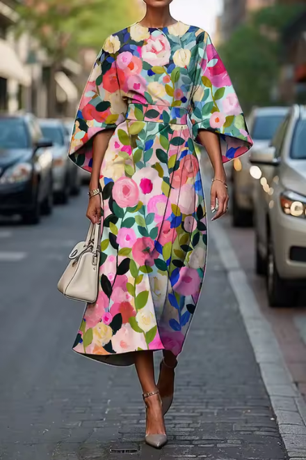 Effortless Floral Dress