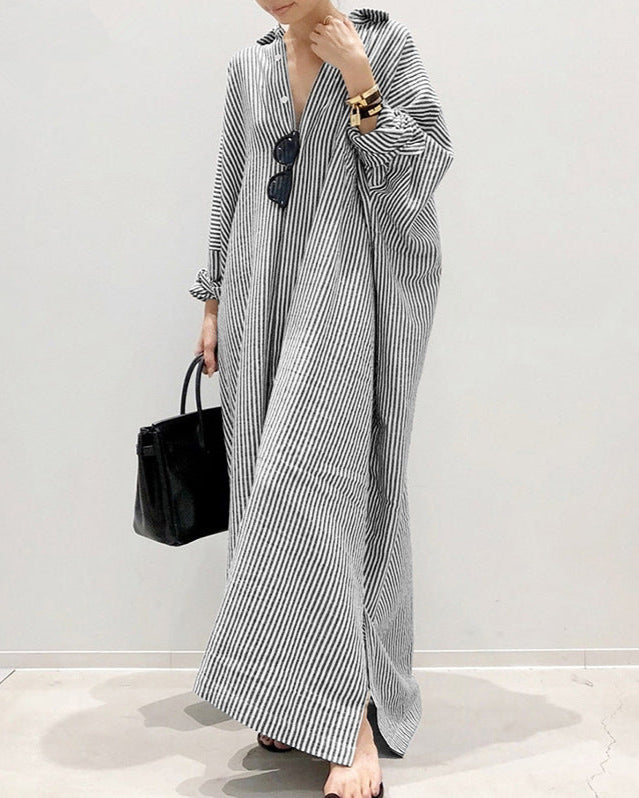 Giselle | Stripe Stroll Dress