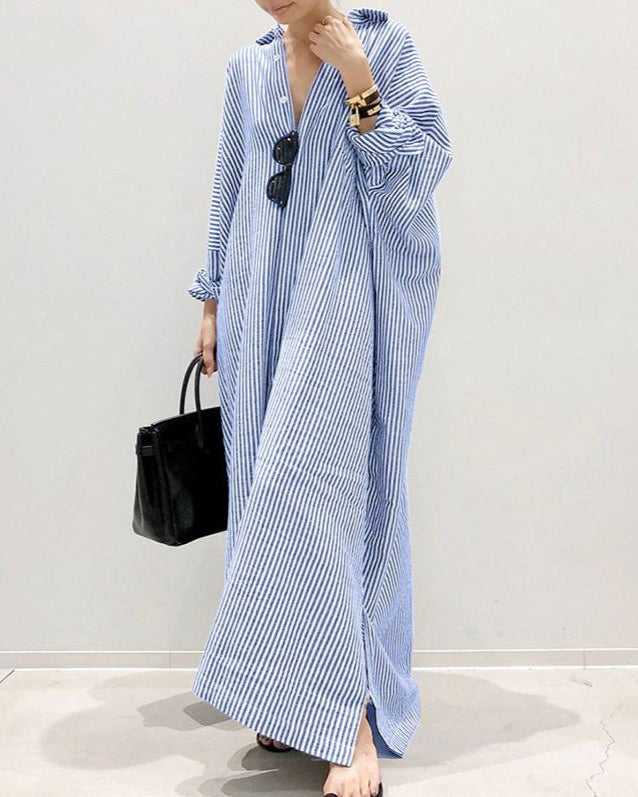 Giselle | Stripe Stroll Dress