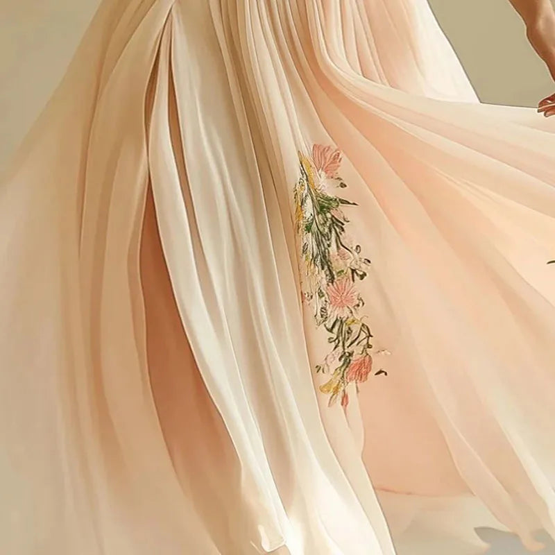 Olivia™ | Evening Dress with V-Neck