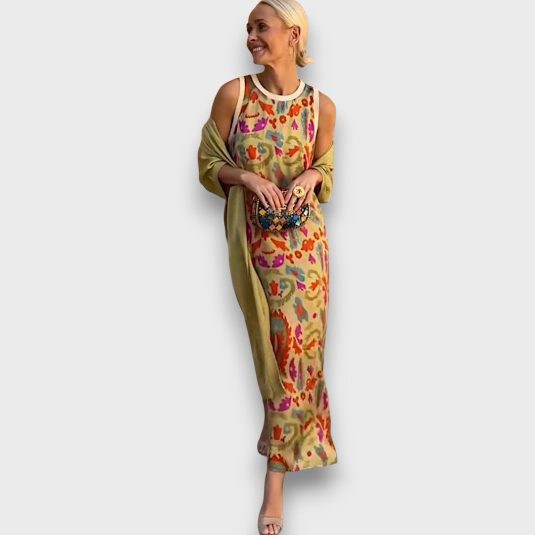 Adriana | Maxi Cardigan Set